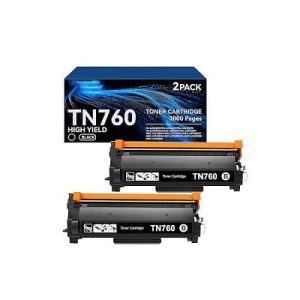 toner cartridge for refurbished printer mfc l2710dw mfc l2690dw dcp l2550dw printers , high yield black (2 pack)